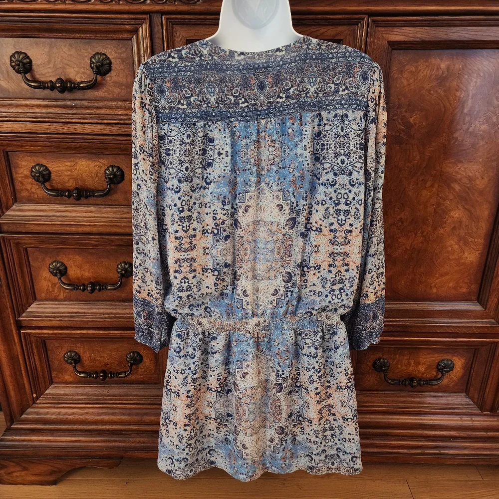 Joie Aidee Silk Mini Dress- S - Picture 6 of 14